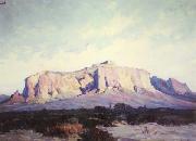 George Brandriff Superstition Mountain oil painting artist